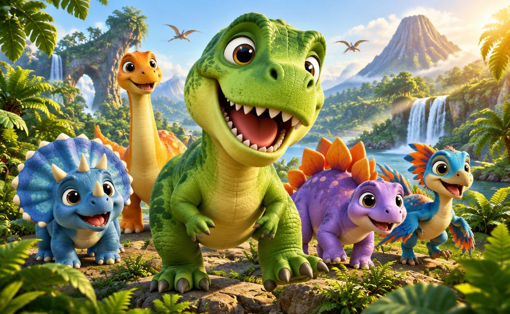Super Dino Kids animated series